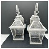 Pair of Outdoor Mounted Carriage Lanterns