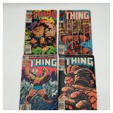 4 The THING Comic Books 1980's