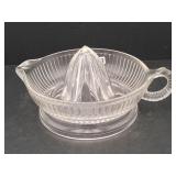 Anchor Hocking Clear Glass Juicer Reamer