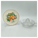Got Oranges? Florida Plate and Glass Juicer Reamer