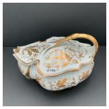 Lenwile-Ardalt Hand Painted Lidded Porcelain Bowl