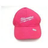 Red Milwaukee Tools Strapback Hat Cap Wild Impact