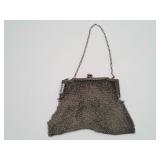 Antiques Silver Chain Mesh Purse No Marks*