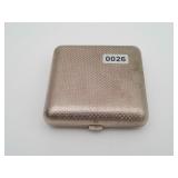 NICE Gem Silver Plate Cigarette Case USA No Marks