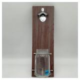Wall Mounted Mason Jar Bottle Opener