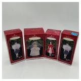 4 HALMARK BARBIE Keepsake Ornaments