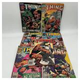 Lot of 7 THING Comic Books