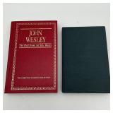 2 John Wesley Christian Classics Hardback Books