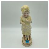 Tall 12' Bisque Porcelain Figurine German