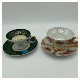 2 More Beautiful Cup & Saucer Sets Riviera