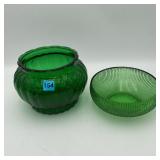 2 Green Bowls E.O. Brody & A.L.R. co.