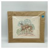 Harrison Begay Matted Print