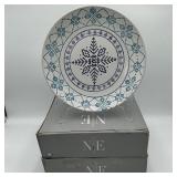 2 Sets of Four Astoria Fair Isle Dinner Plates