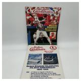 Cardinals 1990 & 91 Official Scorebooks