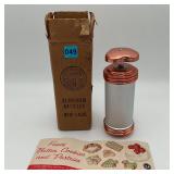 Older Aluminum Cookie Press in box