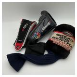 3 Older Golf Club Head Covers