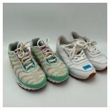 2 Pair Ladies Shoes NIKE & Reebok Size 6