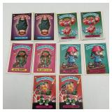 5 Pair of Garbage Pail Kids Stickers A & B Series