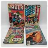 4 Various Comic Books HULK MUTANTS