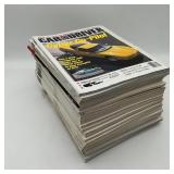 Large Stack of 1990's Car and Driver Magazines