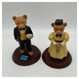 2 Upstairs Downstairs Bears Barker & Nanny