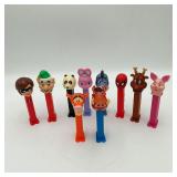 10 Various PEZ Containers, Spider-Man