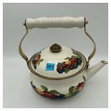 Lincoware Enamel Teapot w/Handle