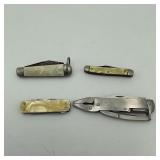 3 Small Knives and a Multi-Tool