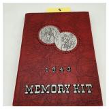Marion High MEMORY KIT 1943 Yearbook