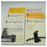Last Lot of 6 SPRINGHOUSE Magazines