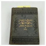 James G Blaine and John A Logan 1884