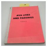 Ava Lives and Passings Vol 1