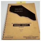Atlas & Plat Massac County, IL 1966