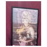 Framed Marilyn Monroe Print