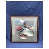 Thomas Kincaid Framed Accent Print with Cert