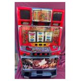 Electronic Coin Slot Machine with Coins
