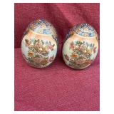 Vintage Transferware Eggs