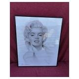 Framed Marilyn Monroe Print