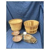 Baskets & Wooden Bowls