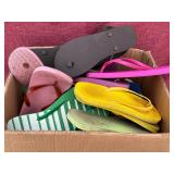 Box of Womenï¿½s Flip Flops