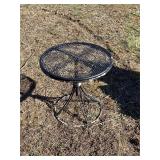 Outdoor Metal Lawn Table