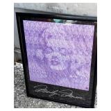 Framed Marilyn Monroe Print