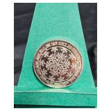 One Troy Ounce .999 Fine Silver