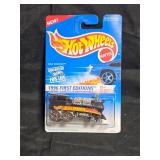 1996 Hot Wheels #370 First Edition #5 Rail Rodder