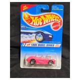 1995 Hot Wheels #3/12 '58 Corvette Coupe Pink #341