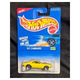 1995 Hot Wheels Yellow '67 Camaro #448