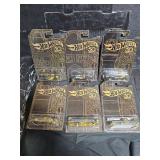 6 Hot Wheels 50Th Golden Anniversary Set