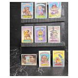 9 1986 Mixed Series Topps Garbage Pail Kids