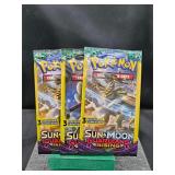 3 Sun & Moon Guardians Rising 3 Card Pack