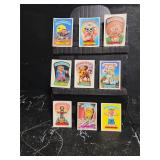 9 1986 Mixed Series Topps Garbage Pail Kids